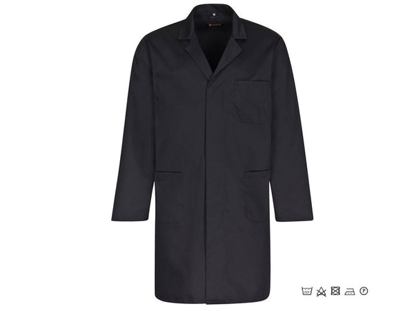 Arbeitsmantel Herren, schwarz