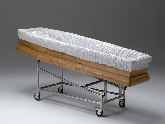 Ceabis height-adjustable coffin trolley