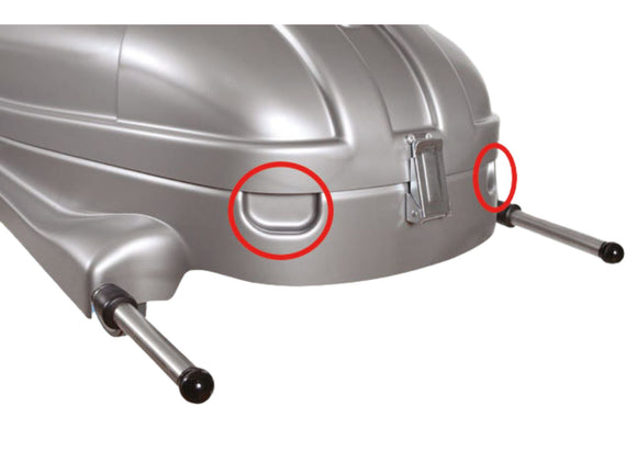 Ceabis salvage coffin ABS silver