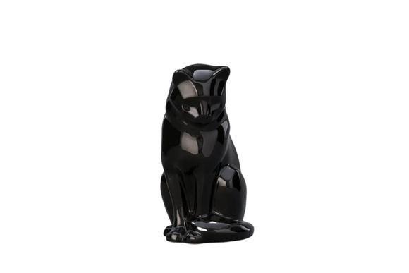 Pet urn cat ceramic