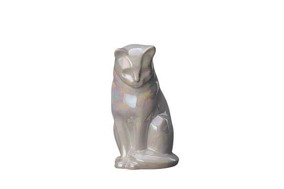 Pet urn cat ceramic