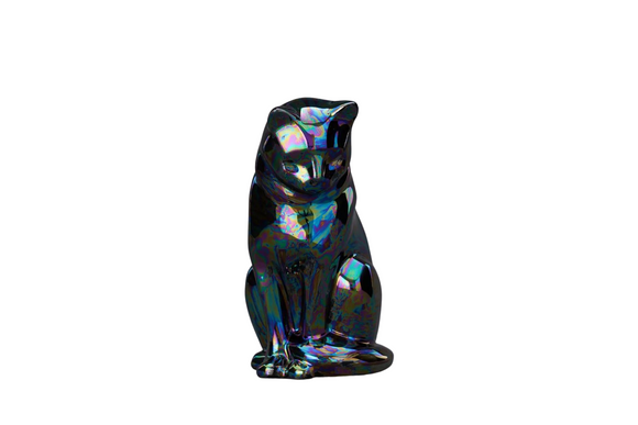 Pet urn cat ceramic