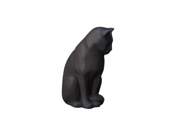 Pet urn cat ceramic