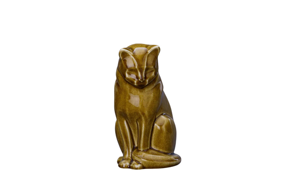 Pet urn cat ceramic