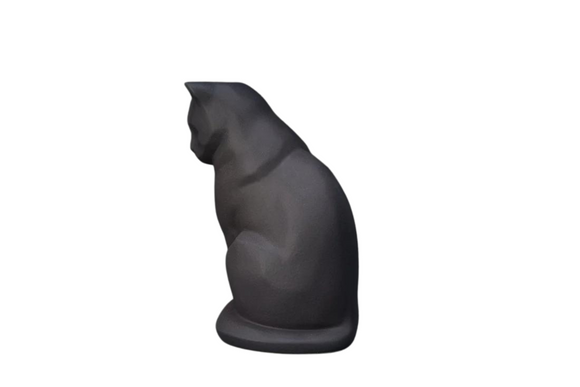 Pet urn cat ceramic