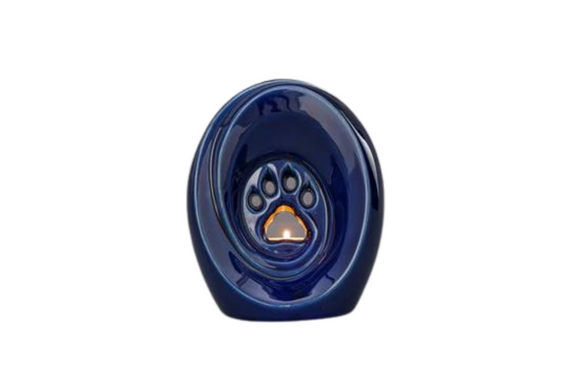 Pet urn paw ceramic