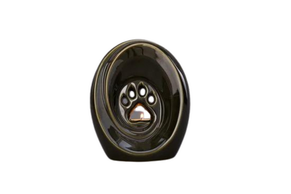 Pet urn paw ceramic