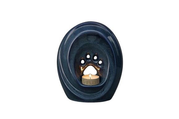 Pet urn paw ceramic