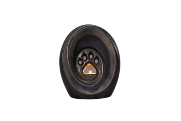 Pet urn paw ceramic