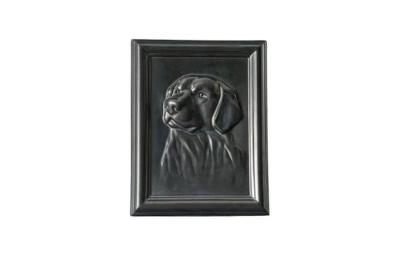 Pet urn portrait ceramic