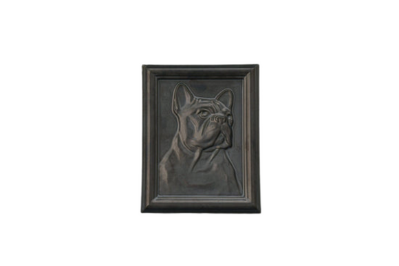 Pet urn portrait ceramic