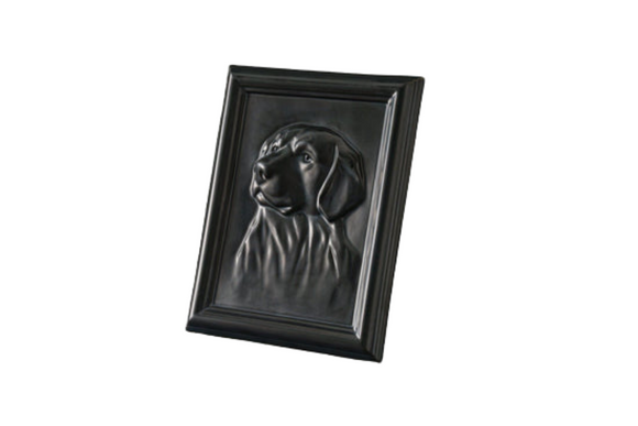 Pet urn portrait ceramic