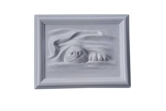 Pet urn dog ceramic