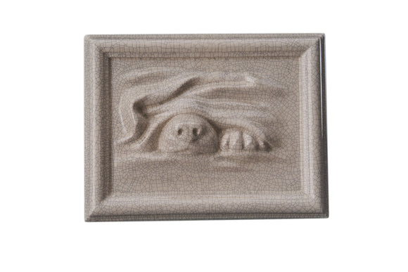 Pet urn dog ceramic