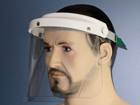 Pantalla facial - visera de protección total, abatible - 0