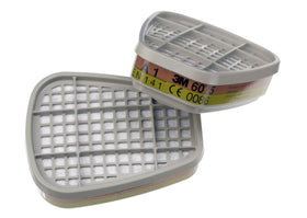 3M filtro 6075: A1+formaldehído / 8 piezas