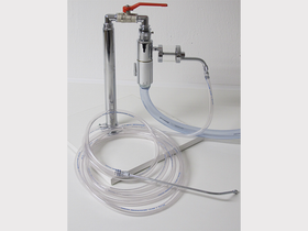 Lavabis Hydro-Abspirator Set verchromt mit Glas 3-teilig - 0