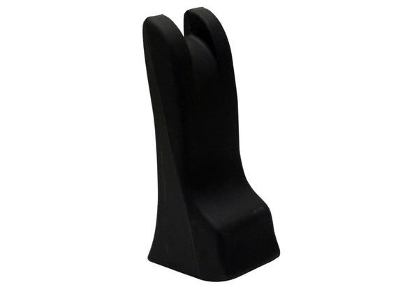 Body support wedge, rubber, black-grey / 2 pieces