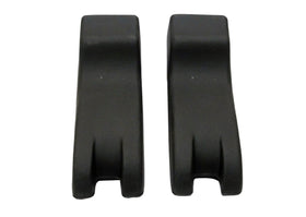 Body support wedge, rubber, black-grey / 2 pieces - 0