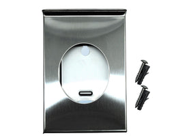 Sanitary bag dispenser, stainless steel