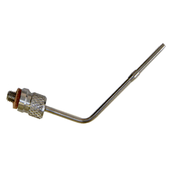 Lavabis Arterial Cannula curved 3/32 "x2" Tie Collar 12-32 thread-M