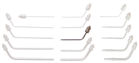 Lavabis arterial cannula curved 1/8 "x2" 12-32 thread-M
