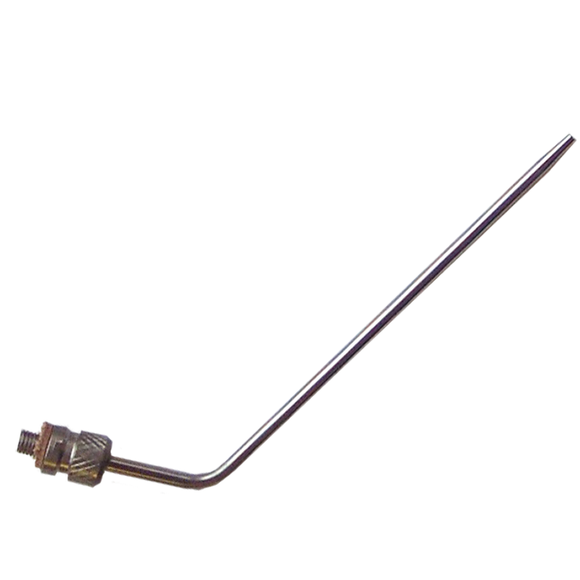 Lavabis arterial cannula curved 1/8 "x4" 12-32 thread-M