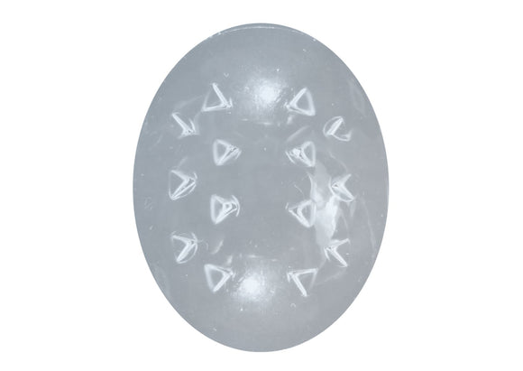 Tapones oculares Lavabis oval perforado pequeño 144 piezas