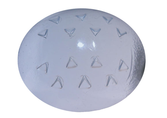 Tapones oculares Lavabis oval perforado pequeño 144 piezas