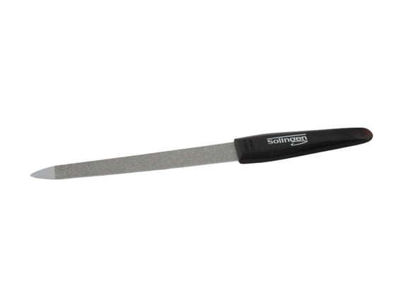 Metal nail file pointed