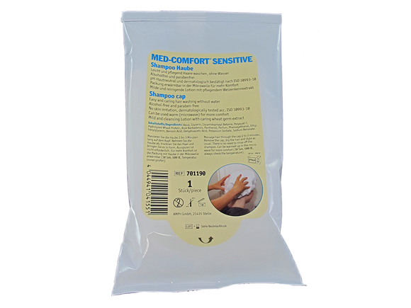 Disposable shampoo wash cap