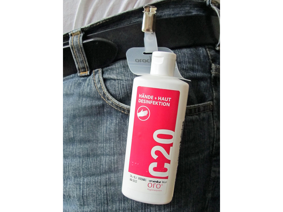 orochemie clip holder for smock bottles, 125 ml