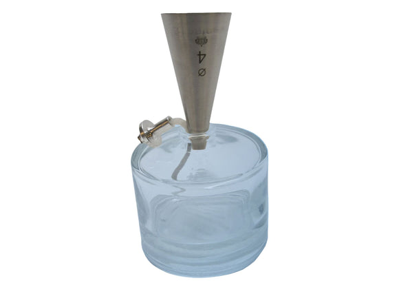Stainless steel mini funnel Ø 27 mm, spout Ø 4 mm