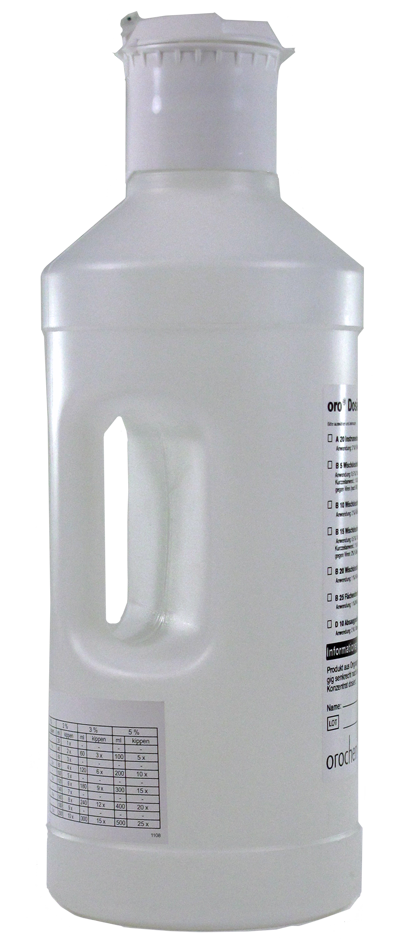 orochemie dosing bottle 2 ltr dosing quantity 20 ml
