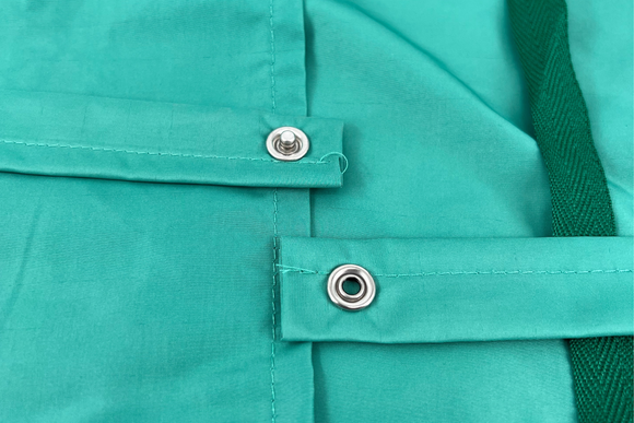 Rotecno changing gown green