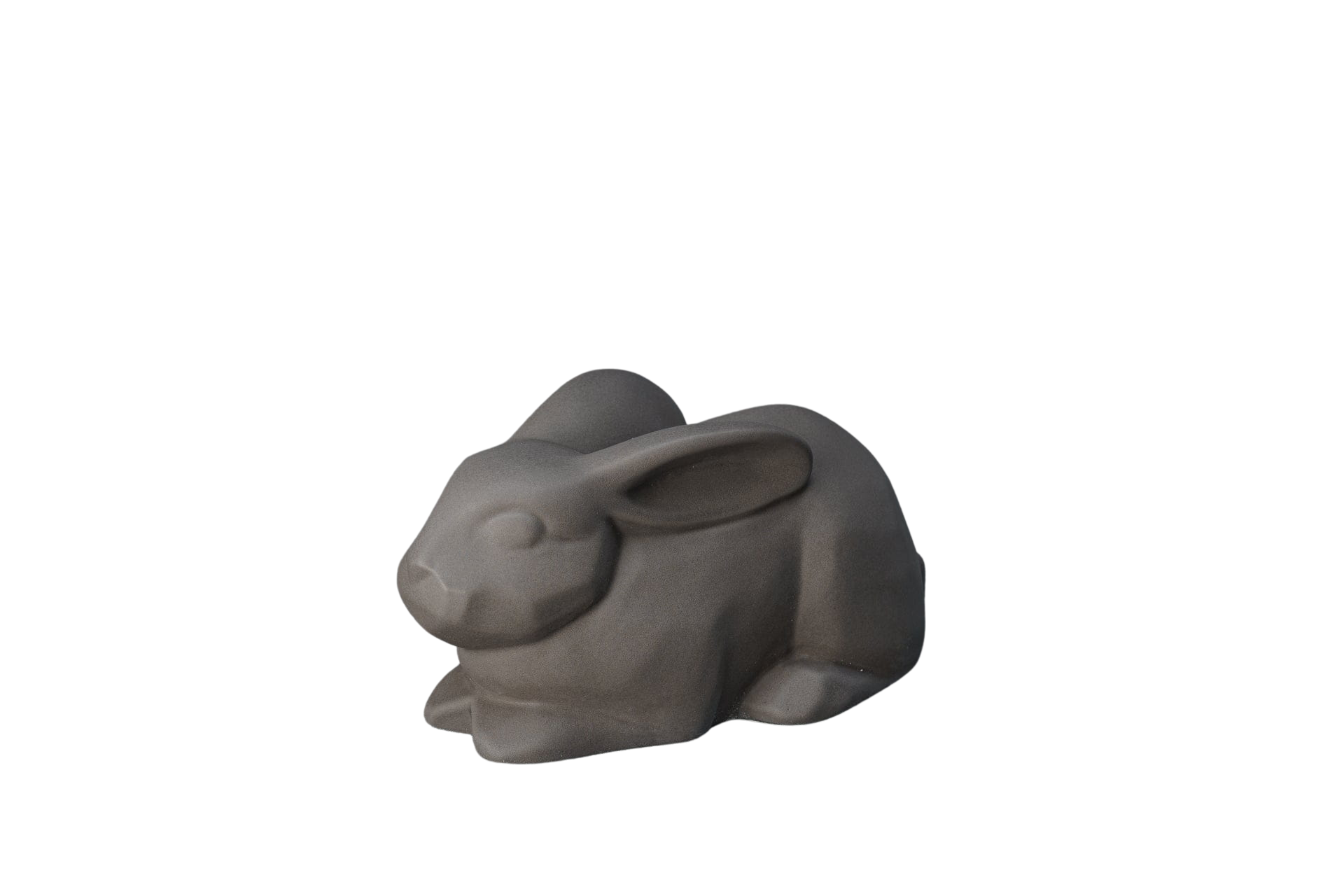 Kaufen grau-matt Tierurne Hase Keramik
