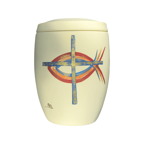 Alto Urne Caritas Kreuz