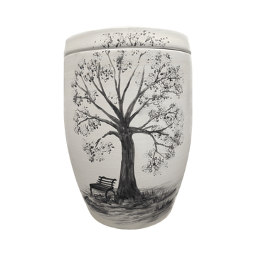 Urna alta Albero Caritas - foglie