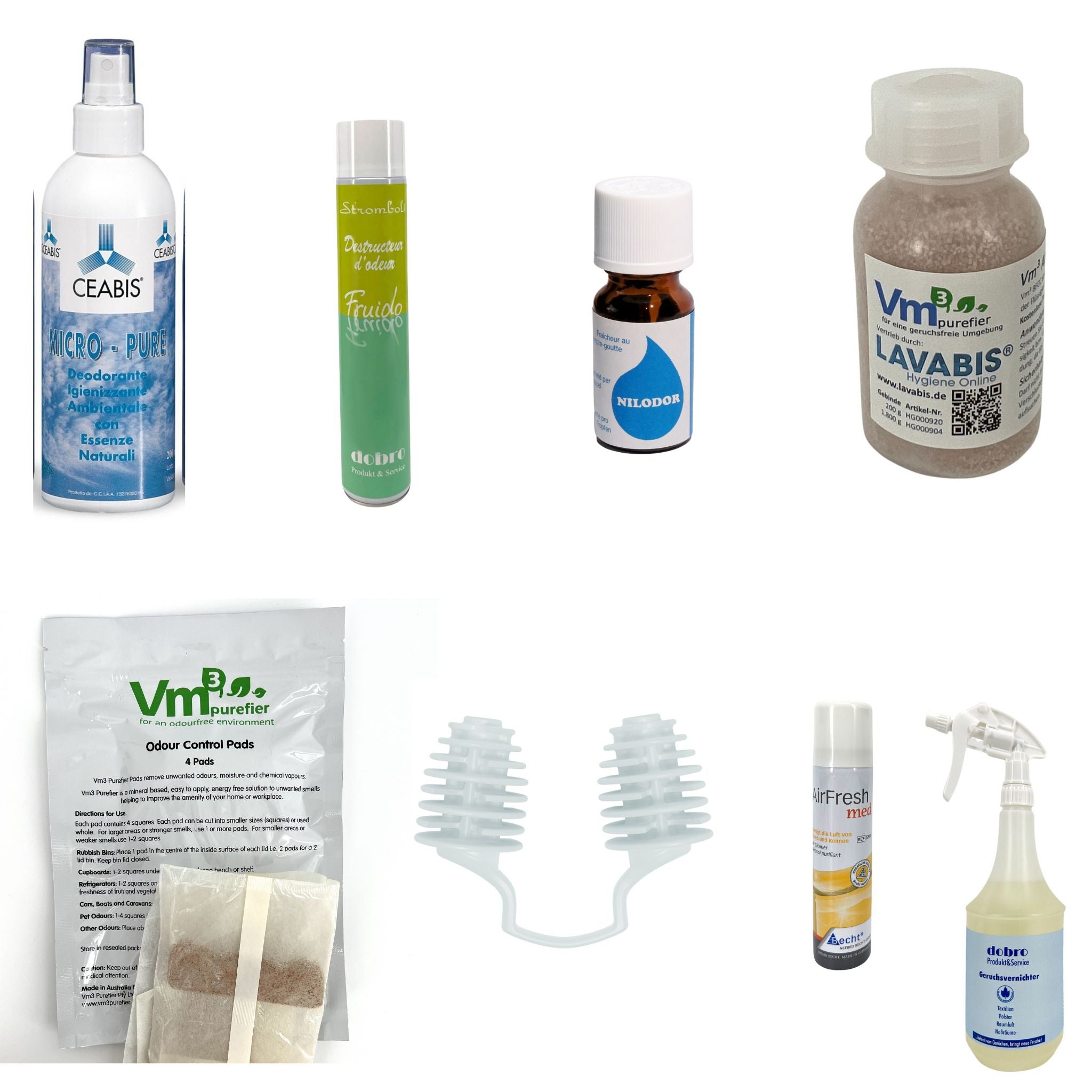 Lavabis sample set odor eliminator set2