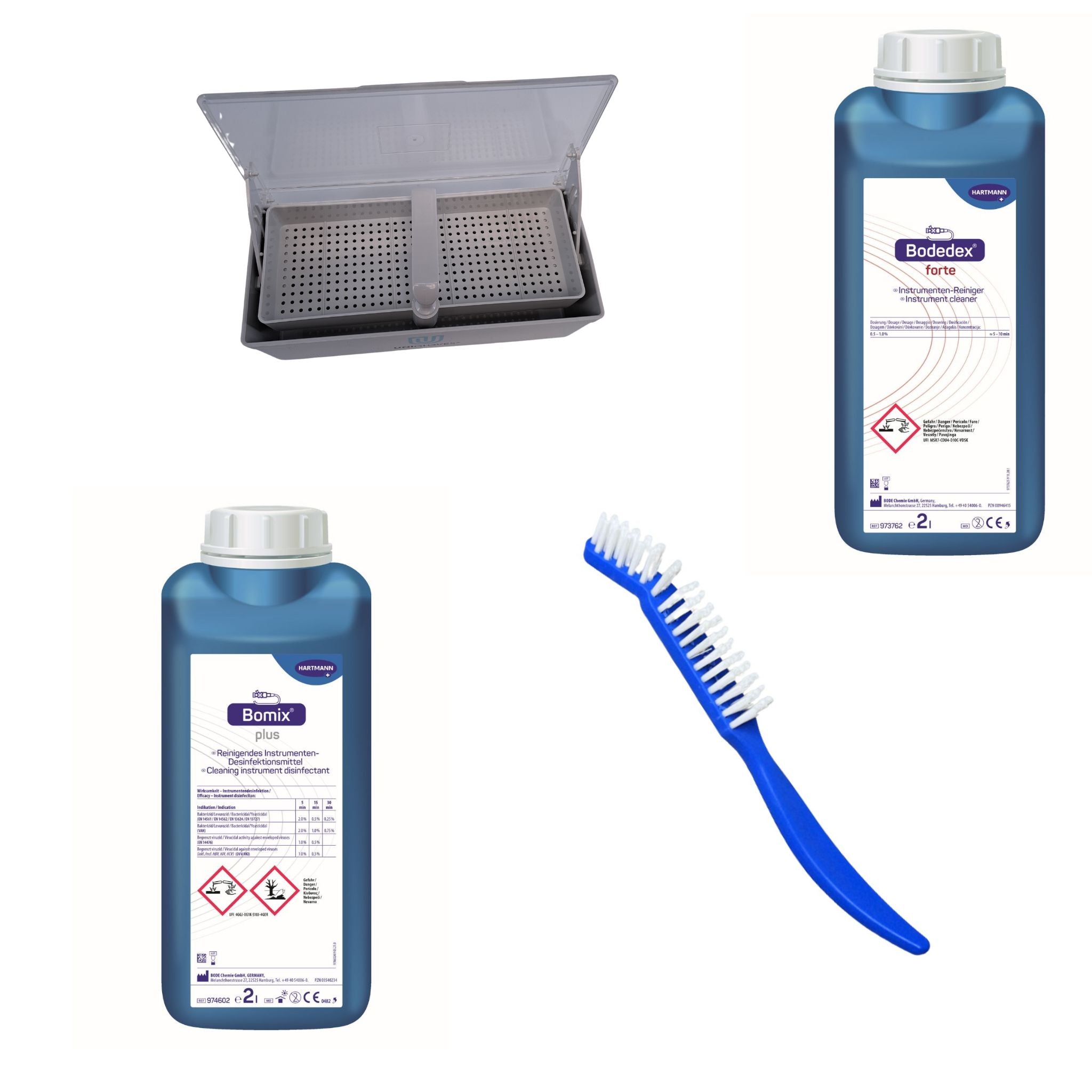 Instrument cleaning set