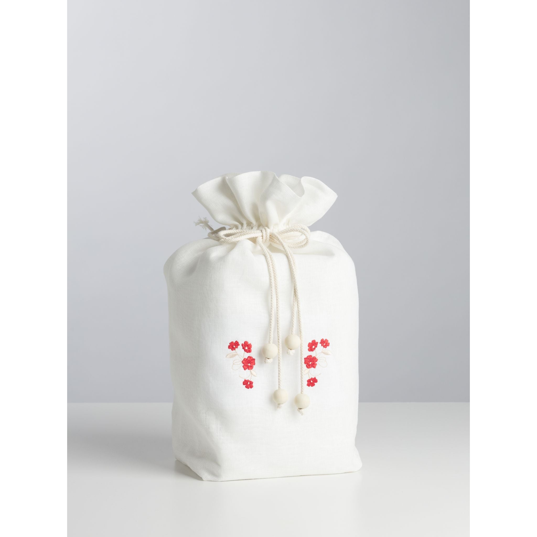 Paper urn with linen bag Comfort