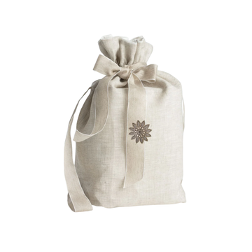 Urna di carta con sacchetto di lino Memory Nature
