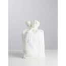 Papierurne mit Leinenbeutel Feder-1