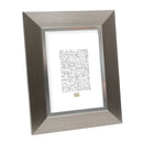 Bilderrahmen mit breitem Rand Silber-1