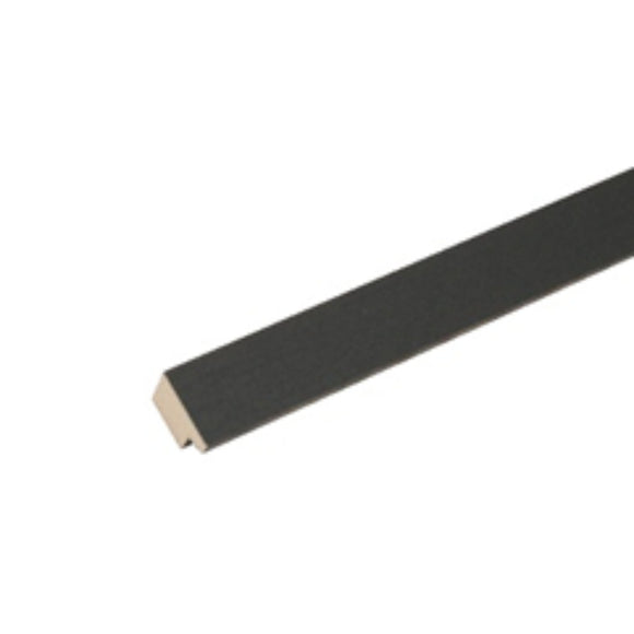 Bilderrahmen schwarz mit weißem Einleger