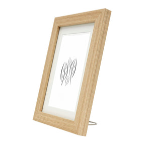Bilderrahmen Eiche mit Einleger