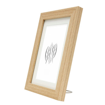 Bilderrahmen Eiche mit Einleger