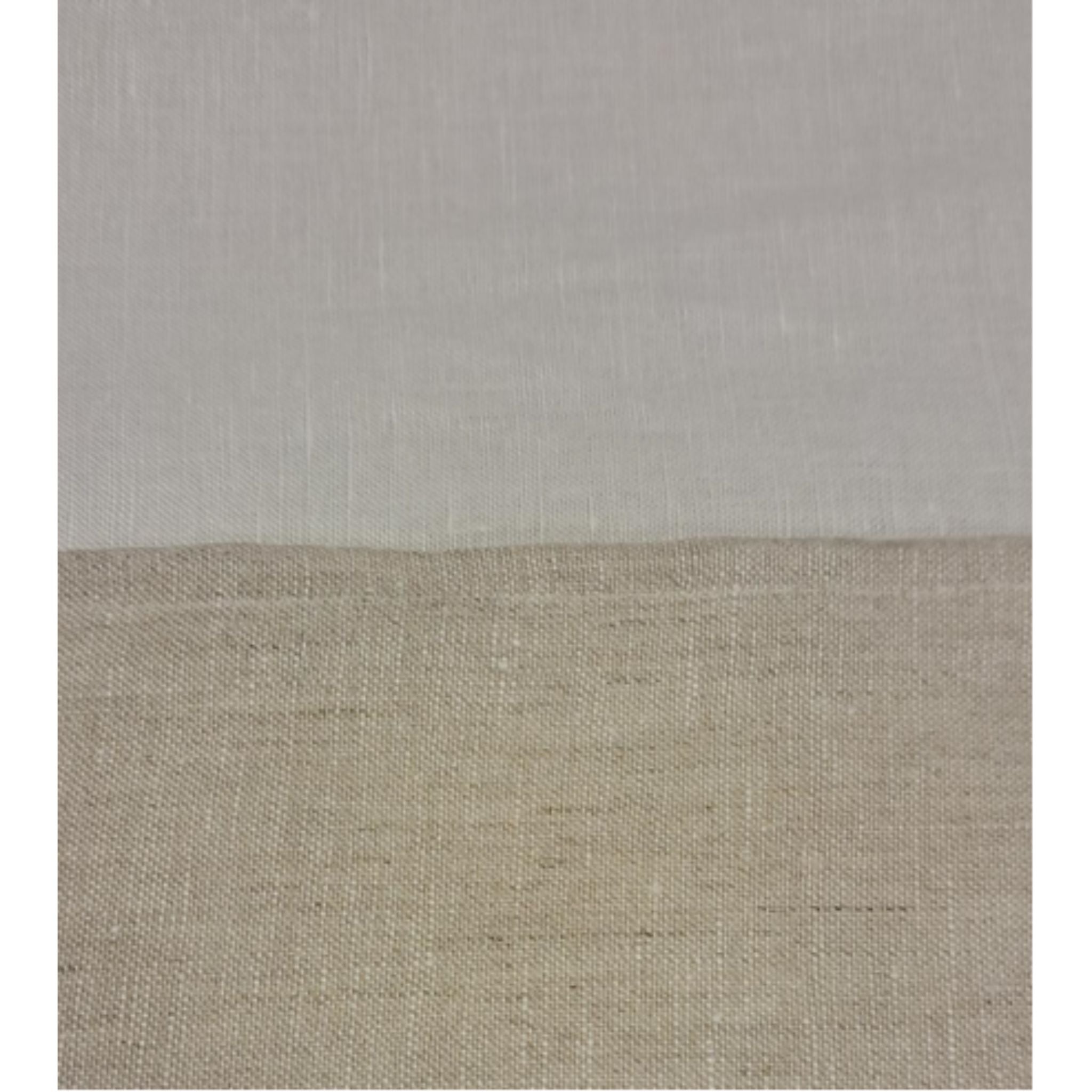 Linen cloth with ribbons