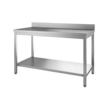 Edelstahl Arbeitstisch Standard - 0