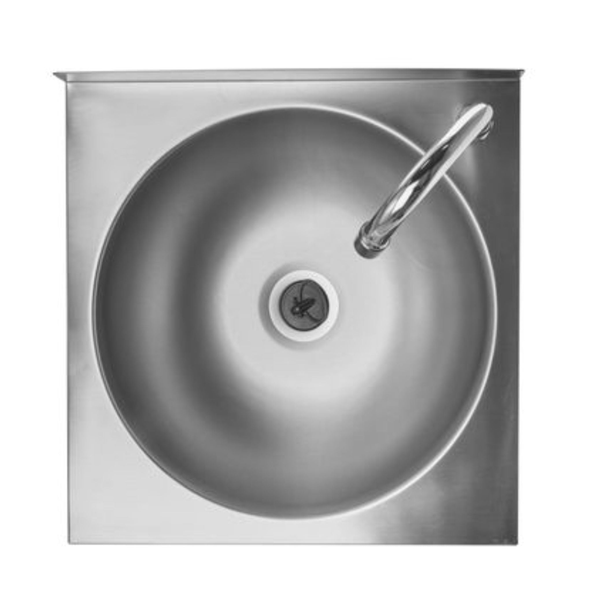 Standard stainless steel wash hand basin